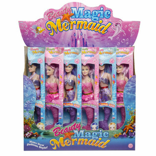Магическа Кукла Русалка Mermaid в Дисплей (12 бр.)