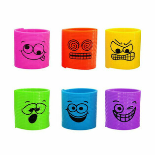 Мини Спирала Слинки Funny Faces &Oslash;3.5 см (6 бр.)