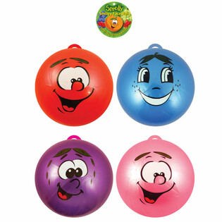 Топка Smiley Face &Oslash; 23 см с кука (12 бр.)