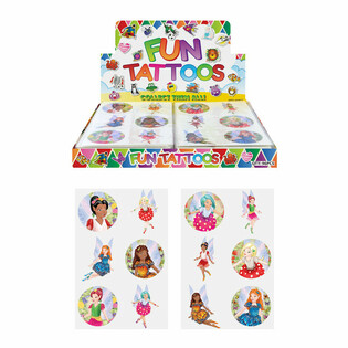Fun Tattoos - Дисплей Феи (96 броя)