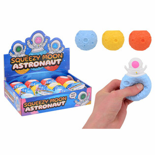 Astronaut Squeezy Moon Ball - В Дисплей (12 Броя)
