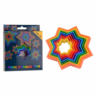 MAGIC STAR 3D FIDGET GAME - 3D MAGIC SHAPE - MAGIC FIDGET 3D - В КУТИЯ (24 бр.)