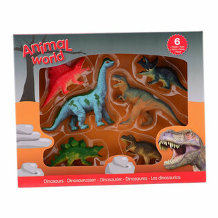 ANIMAL WORLD - Комплект Динозаври (6 фигури)