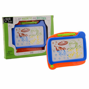 Магнитна дъска за рисуване в цветове CREA KIDS (Подаръчна кутия)