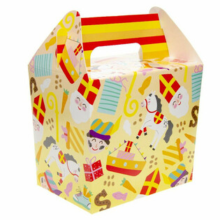 SINTERKLAAS КУТИЯ ЗА МЕНЮ / КУТИЯ ЗА ПОДАРЪЦИ 14x10x17 см (12 бр.)