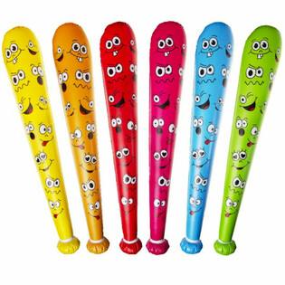 Голяма надуваема бухалка Smiley - 85см