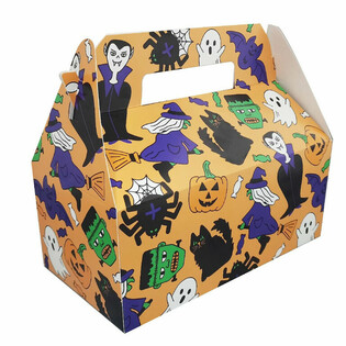 Кутия за меню Halloween - 22,5 x 12 x 9,5 см (24 бр.)