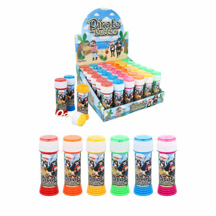 Сапунени Мехурчета Пирати 50ml с Игра за Търпение (Дисплей 36 броя)