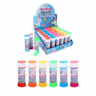 Сапунени мехурчета Русалка 50ml с игра за търпение (Дисплей 36 бр)