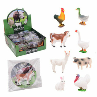 ANIMAL WORLD - Фермерски животни в дисплей (36 бр.)