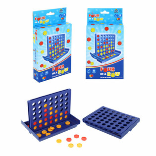 Игра 4 в ЛИНИЯ - Разм. 13x9,5 см в Подаръчна Кутия (6 бр.)