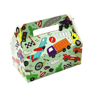 Детски Меню Кутии Превозни Средства - 22.5 x 12 x 9.5 см (24 бр.)