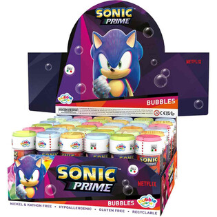SONIC Сапунени Мехурчета - 60ML - В Дисплей (36бр.)
