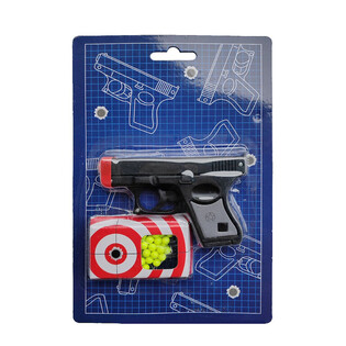 Пистолет BB Gun 10,5 см на Карта [Под 0.08J] (6 бр.)