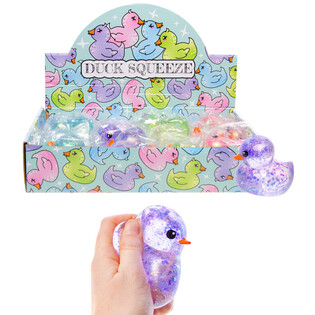 СКУИЗ ПАТЕ SQUEEZE DUCK - МИКС ЦВЕТОВЕ - В ДИСПЛЕЙ (12 бр.)