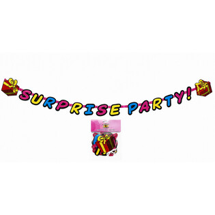 ПАРТИ ГИРЛЯНД SURPRISE PARTY - ДЪЛЖИНА: 180 СМ (6 бр.)