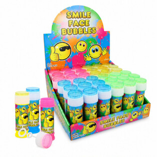 САПУНЕНИ МЕХУРИ - SMILEY - 50ML В ДИСПЛЕЙ (36 бр.)