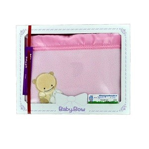 ПОЛАРЕНО ОДЕЯЛО BABY BOW - РОЗОВО