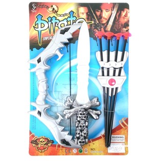 Комплект играчка лък и стрели от 7 части (6 бр.)
